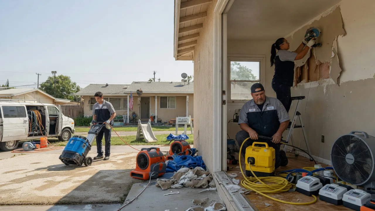 Water Damage Restoration in Hidden Valley Lake, CA near me